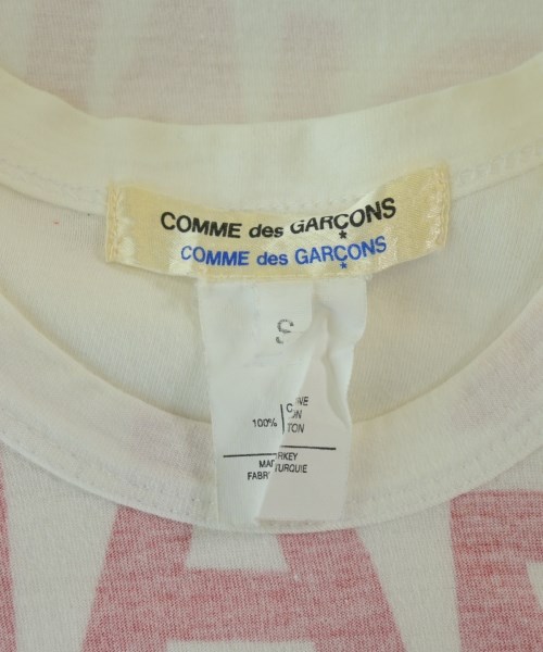 COMME des GARCONS COMME des GARCONS（コムデギャルソンコムデギャルソン）Tシャツ・カットソー 白 サイズ:S レディース/2200650874060