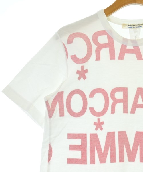 COMME des GARCONS COMME des GARCONS（コムデギャルソンコムデギャルソン）Tシャツ・カットソー 白 サイズ:S レディース/2200650874060
