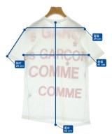 COMME des GARCONS COMME des GARCONS（コムデギャルソンコムデギャルソン）Tシャツ・カットソー 白 サイズ:S レディース/2200650874060