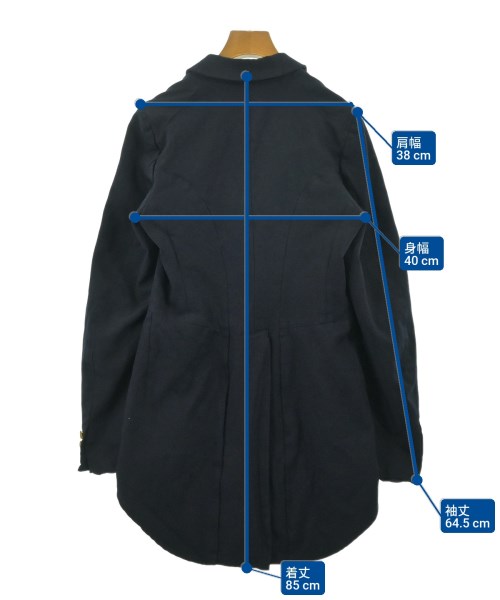 COMME des GARCONS COMME des GARCONS（コムデギャルソンコムデギャルソン）カジュアルジャケット 紺 サイズ:M レディース/2200654351017
