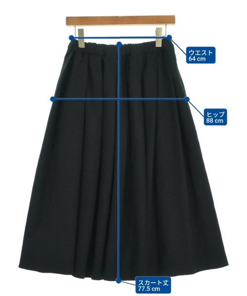 COMME des GARCONS COMME des GARCONS（コムデギャルソンコムデギャルソン）ロング・マキシ丈スカート 黒 サイズ:XS レディース/2200702437038