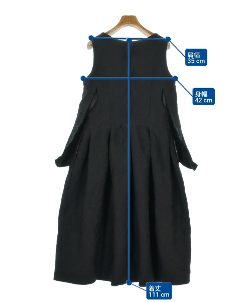 COMME des GARCONS COMME des GARCONS（コムデギャルソンコムデギャルソン）ワンピース 黒 サイズ:S レディース/2200702721014