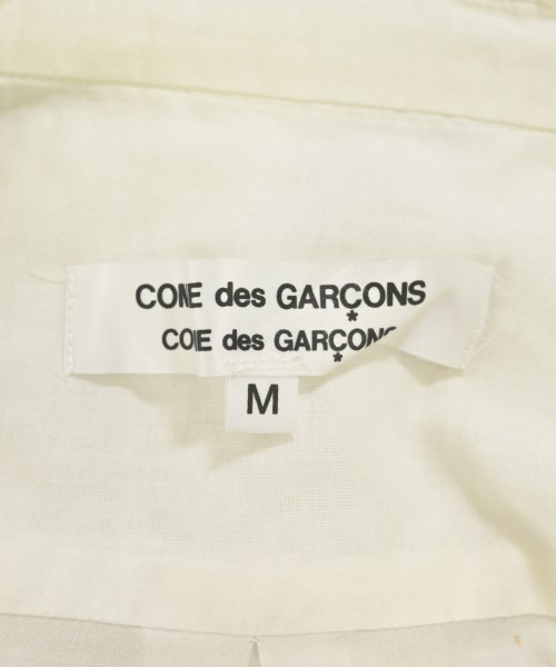 COMME des GARCONS COMME des GARCONS（コムデギャルソンコムデギャルソン）カジュアルシャツ 白 サイズ:M レディース/2200702732126
