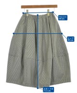 COMME des GARCONS COMME des GARCONS（コムデギャルソンコムデギャルソン）ひざ丈スカート 白 サイズ:XS レディース/2200702908057