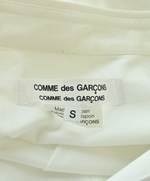 COMME des GARCONS COMME des GARCONS（コムデギャルソンコムデギャルソン）ブラウス 白 サイズ:S レディース/2200703190048