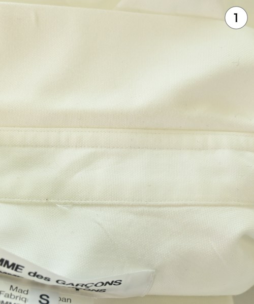 COMME des GARCONS COMME des GARCONS（コムデギャルソンコムデギャルソン）ブラウス 白 サイズ:S レディース/2200703190048