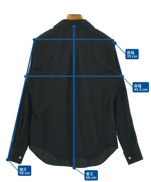 COMME des GARCONS COMME des GARCONS（コムデギャルソンコムデギャルソン）ブラウス 黒 サイズ:XS レディース/2200685252048