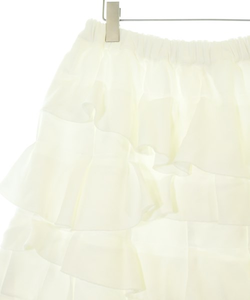 COMME des GARCONS COMME des GARCONS（コムデギャルソンコムデギャルソン）ひざ丈スカート 白 サイズ:M レディース/2200701417109