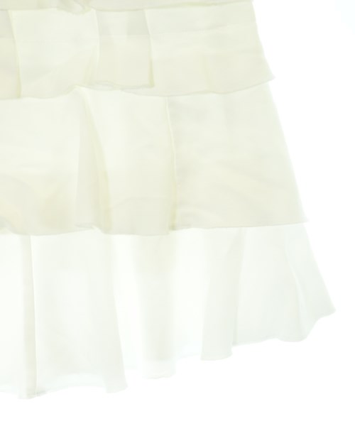 COMME des GARCONS COMME des GARCONS（コムデギャルソンコムデギャルソン）ひざ丈スカート 白 サイズ:M レディース/2200701417109