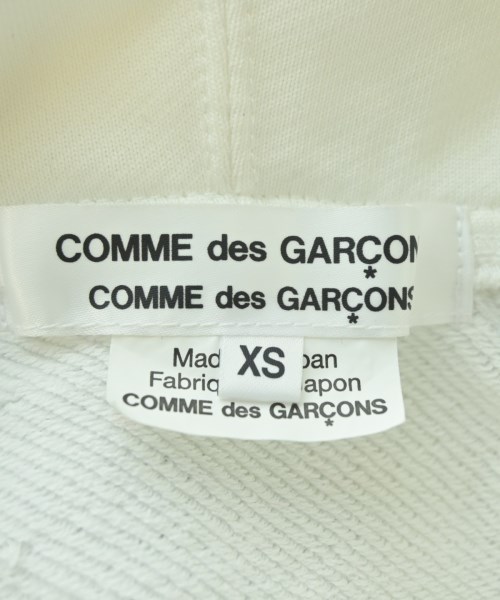 COMME des GARCONS COMME des GARCONS（コムデギャルソンコムデギャルソン）パーカー 白 サイズ:XS レディース/2200704148017