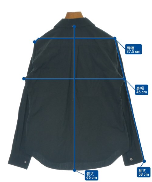 COMME des GARCONS COMME des GARCONS（コムデギャルソンコムデギャルソン）カジュアルシャツ 黒 サイズ:S レディース/2200704705029