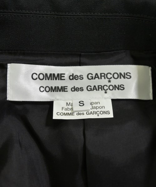 COMME des GARCONS COMME des GARCONS（コムデギャルソンコムデギャルソン）カジュアルジャケット 黒 サイズ:S レディース/2200704634060