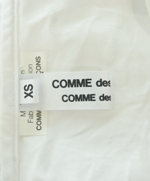 COMME des GARCONS COMME des GARCONS（コムデギャルソンコムデギャルソン）カジュアルシャツ 白 サイズ:XS レディース/2200705171175