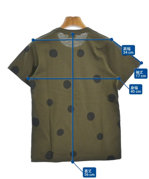 COMME des GARCONS COMME des GARCONS（コムデギャルソンコムデギャルソン）Tシャツ・カットソー カーキ サイズ:XS レディース/2200705171199