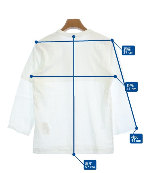 COMME des GARCONS COMME des GARCONS（コムデギャルソンコムデギャルソン）Tシャツ・カットソー 白 サイズ:S レディース/2200705171229