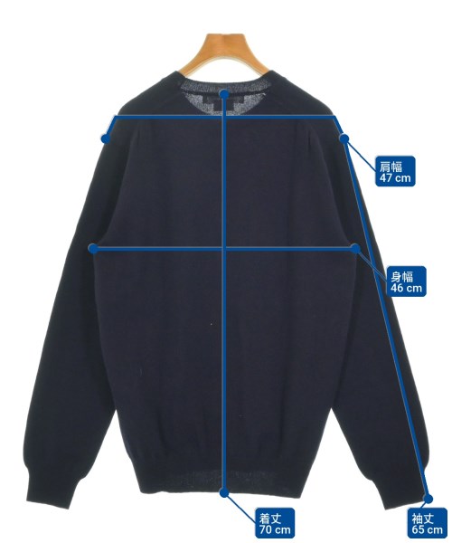 COMME des GARCONS COMME des GARCONS（コムデギャルソンコムデギャルソン）ニット・セーター 紺 サイズ:XS レディース/2200703204028