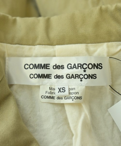 COMME des GARCONS COMME des GARCONS（コムデギャルソンコムデギャルソン）カジュアルジャケット ベージュ サイズ:XS レディース/2200703204059