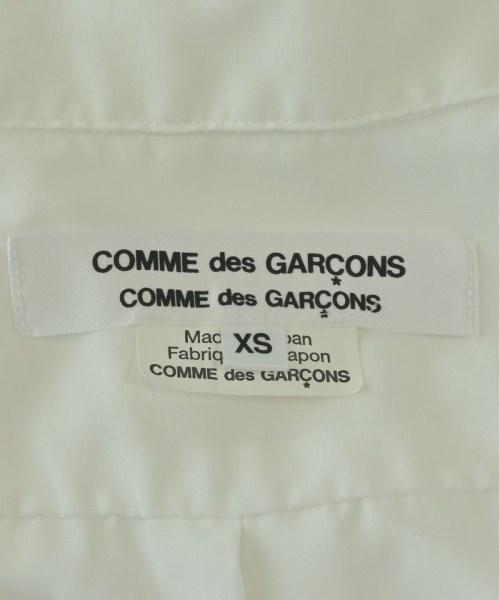 COMME des GARCONS COMME des GARCONS（コムデギャルソンコムデギャルソン）カジュアルシャツ 白 サイズ:XS レディース/2200705510042