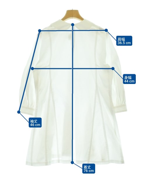 COMME des GARCONS COMME des GARCONS（コムデギャルソンコムデギャルソン）ブラウス 白 サイズ:XS レディース/2200702341045
