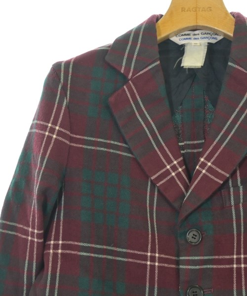 COMME des GARCONS COMME des GARCONS（コムデギャルソンコムデギャルソン）カジュアルジャケット 赤 サイズ:SS レディース/2200705918015