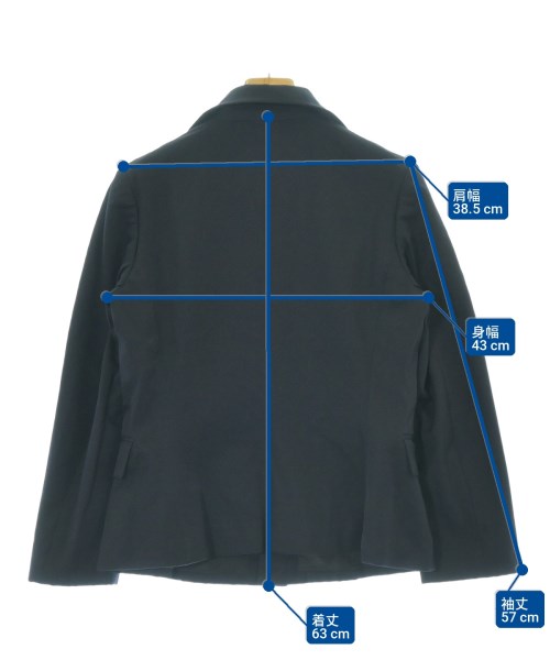 COMME des GARCONS COMME des GARCONS（コムデギャルソンコムデギャルソン）カジュアルジャケット 紺 サイズ:S レディース/2200705918022