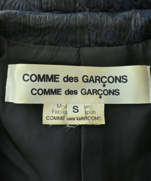 COMME des GARCONS COMME des GARCONS（コムデギャルソンコムデギャルソン）カジュアルジャケット 紺 サイズ:S レディース/2200705918046