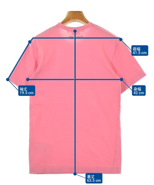 COMME des GARCONS COMME des GARCONS（コムデギャルソンコムデギャルソン）Tシャツ・カットソー ピンク サイズ:S レディース/2200705477024