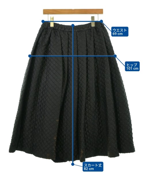 COMME des GARCONS COMME des GARCONS（コムデギャルソンコムデギャルソン）ロング・マキシ丈スカート 黒 サイズ:S レディース/2200706477061