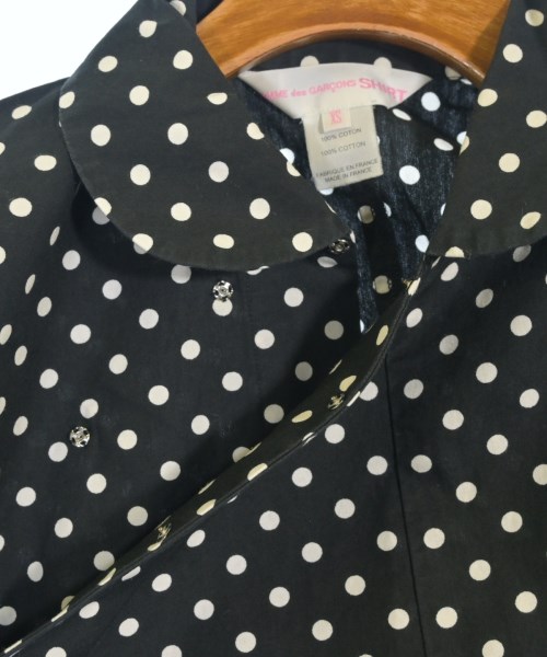 COMME des GARCONS SHIRT（コムデギャルソンシャツ）カジュアルシャツ 黒 サイズ:XS レディース/2200707005034