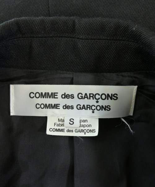 COMME des GARCONS COMME des GARCONS（コムデギャルソンコムデギャルソン）テーラードジャケット 黒 サイズ:S レディース/2200707400013