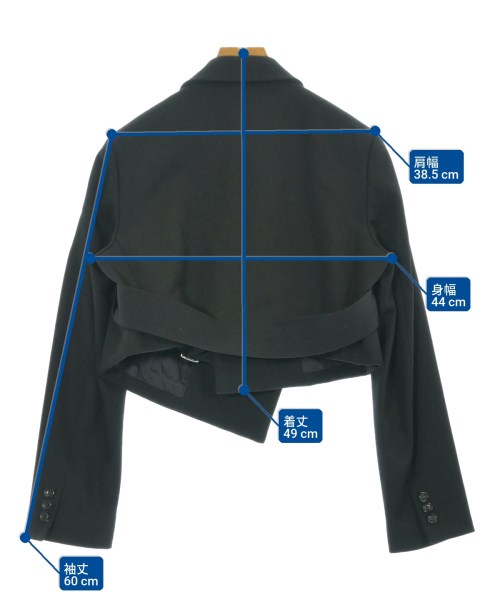 COMME des GARCONS COMME des GARCONS（コムデギャルソンコムデギャルソン）テーラードジャケット 黒 サイズ:S レディース/2200707400013