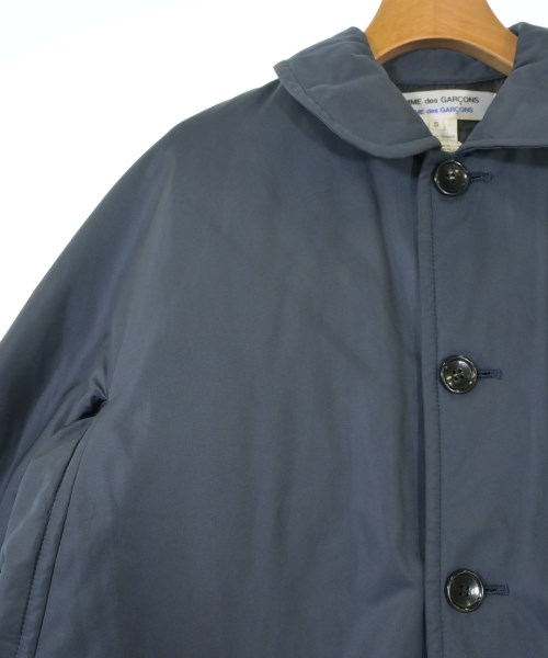 COMME des GARCONS COMME des GARCONS（コムデギャルソンコムデギャルソン）ステンカラーコート 紺 サイズ:S レディース/2200707957012