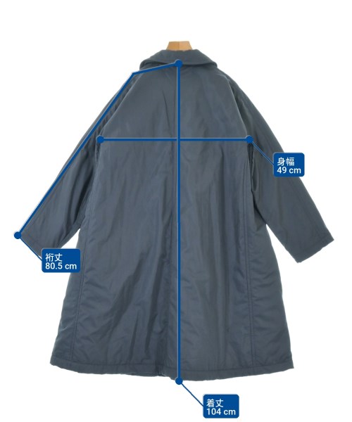 COMME des GARCONS COMME des GARCONS（コムデギャルソンコムデギャルソン）ステンカラーコート 紺 サイズ:S レディース/2200707957012