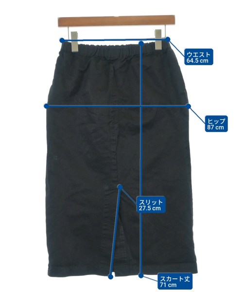 COMME des GARCONS COMME des GARCONS（コムデギャルソンコムデギャルソン）ひざ丈スカート 黒 サイズ:S レディース/2200707957098
