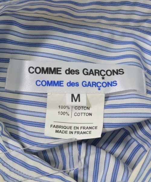 COMME des GARCONS COMME des GARCONS（コムデギャルソンコムデギャルソン）カジュアルシャツ 青 サイズ:M レディース/2200709666141