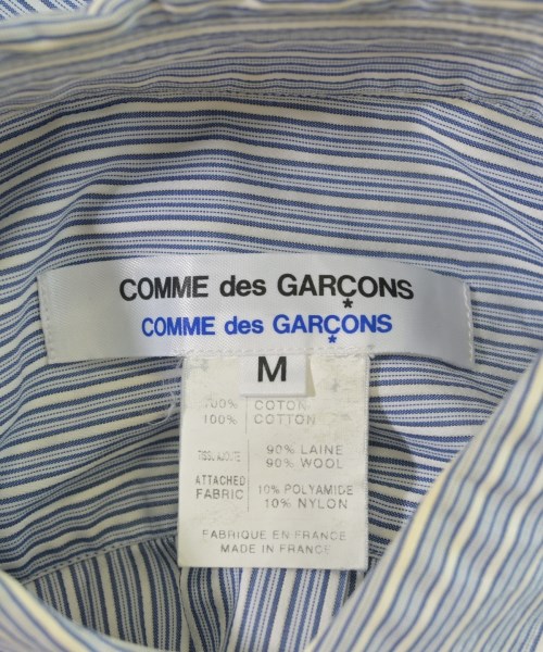 COMME des GARCONS COMME des GARCONS（コムデギャルソンコムデギャルソン）カジュアルシャツ 青 サイズ:M レディース/2200709666189