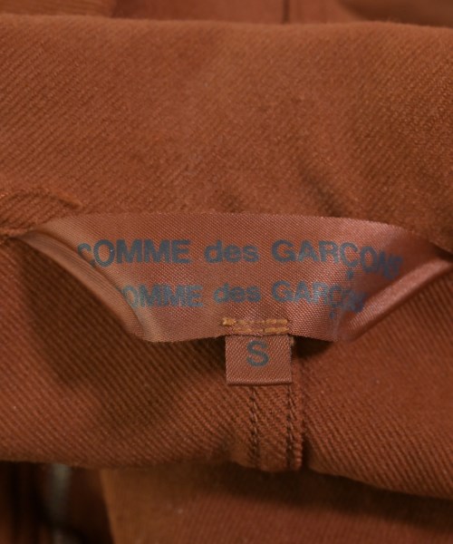 COMME des GARCONS COMME des GARCONS（コムデギャルソンコムデギャルソン）ブルゾン 茶 サイズ:S レディース/2200707698052