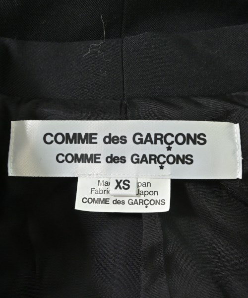 COMME des GARCONS COMME des GARCONS（コムデギャルソンコムデギャルソン）テーラードジャケット 黒 サイズ:XS レディース/2200710181251