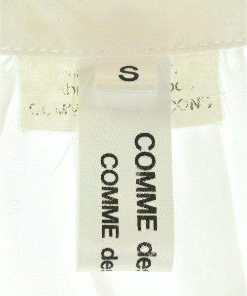 COMME des GARCONS COMME des GARCONS（コムデギャルソンコムデギャルソン）ブラウス 白 サイズ:S レディース/2200710332059