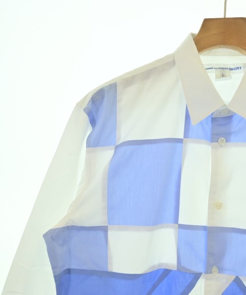 COMME des GARCONS SHIRT（コムデギャルソンシャツ）カジュアルシャツ 白 サイズ:L メンズ/2200710373021