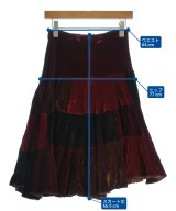 COMME des GARCONS COMME des GARCONS（コムデギャルソンコムデギャルソン）ロング・マキシ丈スカート 赤 サイズ:S レディース/2200659956033