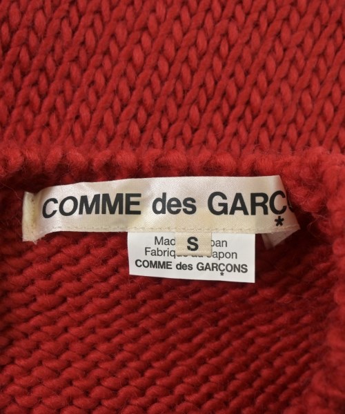 COMME des GARCONS COMME des GARCONS（コムデギャルソンコムデギャルソン）ニット・セーター 赤 サイズ:S レディース/2200663310036