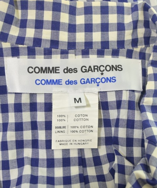 COMME des GARCONS COMME des GARCONS（コムデギャルソンコムデギャルソン）カジュアルジャケット 青 サイズ:M レディース/2200663776023