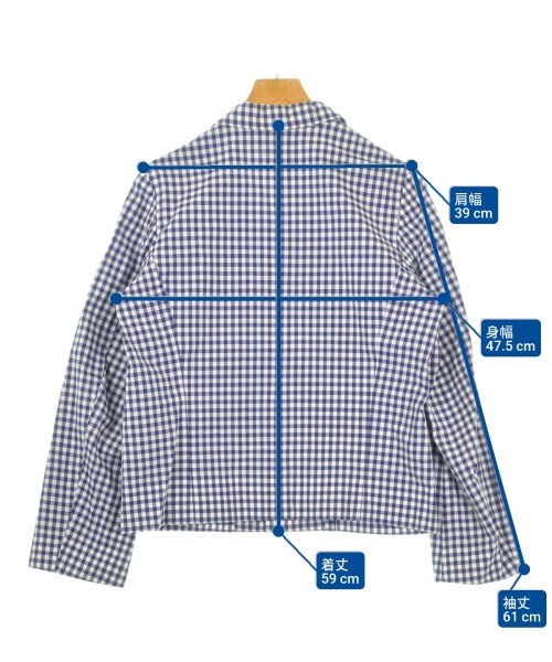 COMME des GARCONS COMME des GARCONS（コムデギャルソンコムデギャルソン）カジュアルジャケット 青 サイズ:M レディース/2200663776023