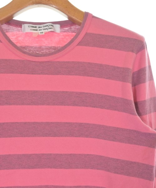 COMME des GARCONS COMME des GARCONS（コムデギャルソンコムデギャルソン）Tシャツ・カットソー ピンク サイズ:XS レディース/2200664128050