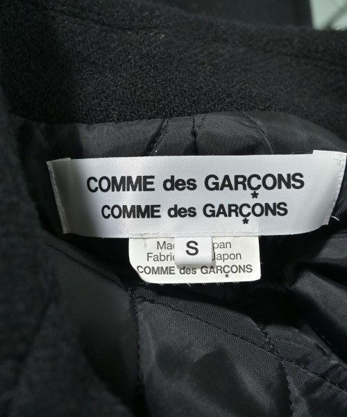 COMME des GARCONS COMME des GARCONS（コムデギャルソンコムデギャルソン）ピーコート 黒 サイズ:S レディース/2200664801014