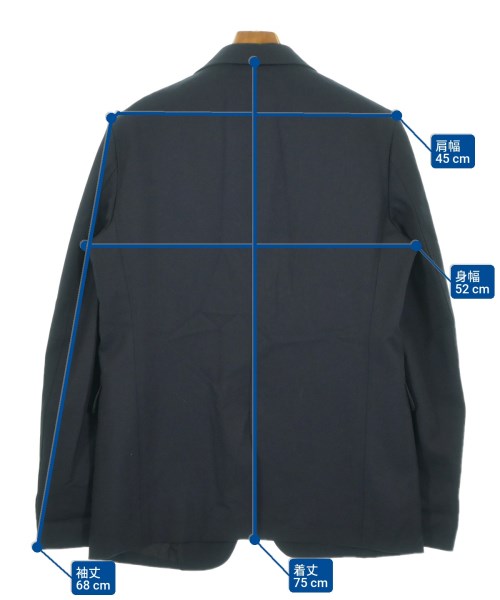 COMME des GARCONS SHIRT（コムデギャルソンシャツ）テーラードジャケット 紺 サイズ:M メンズ/2200662951100