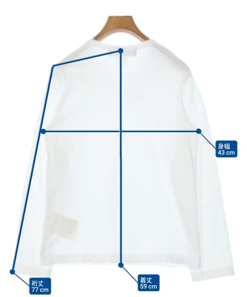 COMME des GARCONS COMME des GARCONS（コムデギャルソンコムデギャルソン）Tシャツ・カットソー 白 サイズ:M レディース/2200663206056