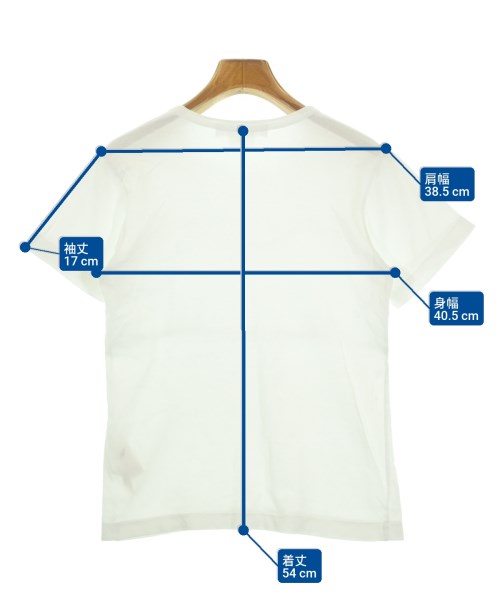 COMME des GARCONS COMME des GARCONS（コムデギャルソンコムデギャルソン）Tシャツ・カットソー 白 サイズ:XS レディース/2200663206063