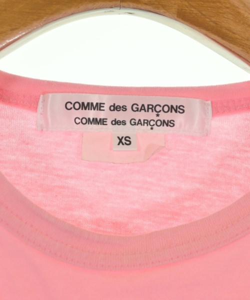 COMME des GARCONS COMME des GARCONS（コムデギャルソンコムデギャルソン）Tシャツ・カットソー ピンク サイズ:XS レディース/2200663206070